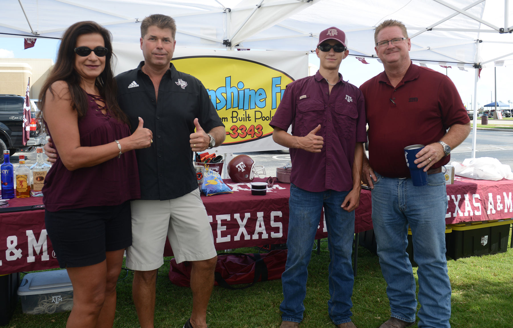 Texas A&M vs. Texas State football tailgates